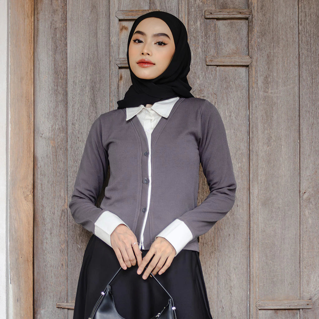 Aure Two Tone Top